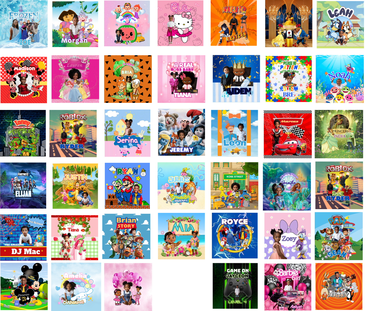 Back-to-School Bundle Editable Digital Designs