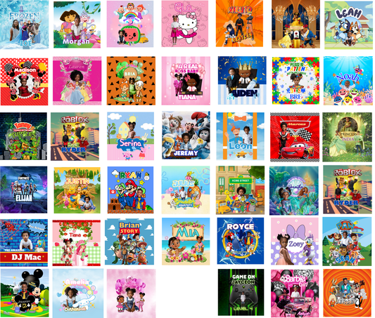 Back-to-School Bundle Editable Digital Designs